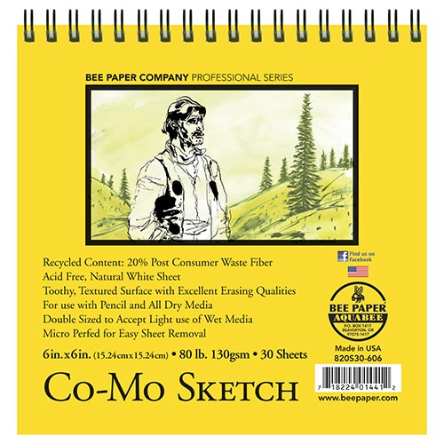 Bee Paper, Sketchbooks & Pads, Art & School, 80#, Como, 30 sheet, 49372